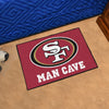 NFL - San Francisco 49ers Man Cave Rug - 19in. x 30in.