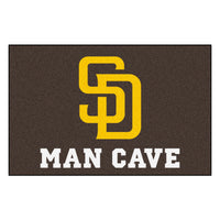 MLB - San Diego Padres Man Cave Rug - 19in. x 30in.