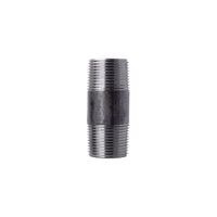 STZ Industries 2 in. MIP each X 2 in. D MIP Black Steel 3 in. L Nipple