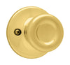 Kwikset Tylo Polished Brass Dummy Knob Right or Left Handed