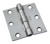 National Hardware 2.5 in. L Silver Broad Hinge 1 pk