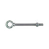 National Hardware 1/2 in. S X 6 in. L Hot Dipped Galvanized Steel Eyebolt Nut Included (Pack of 3).