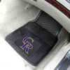 MLB - Colorado Rockies Heavy Duty Car Mat Set - 2 Pieces