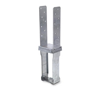 Simpson Strong-Tie 8.38 in. H X 3.96 in. W 12 Ga. Galvanized Steel Column Base