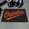 MLB - Baltimore Orioles Script Rug - 5ft. x 8ft.