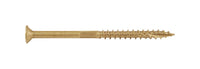 Screw Products No. 10 X 3 in. L Star Bronze Wood Screws 5 lb lb 322 pk