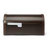 Architectural Mailboxes Rubbed Bronze Bellevue Modern Galvanized Steel Post Mount Mailbox