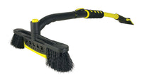 Hopkins Polar Vortex Black Extendable Ice Scraper/Snow Broom 48 in.