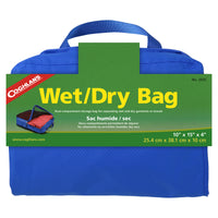 Coghlans Blue Wet Dry Bag 10 in. H x 4 in. W x 15 in. L 1 pk