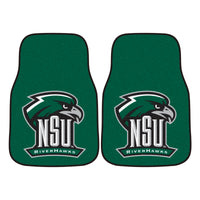 Northeastern State University Carpet Car Mat Set - 2 Pieces