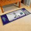 MLB - Tampa Bay Rays Retro Collection Ticket Runner Rug - 30in. x 72in. - (1998 Tampa Ray Devil Rays)