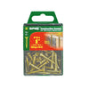 SPAX No. 6 x 1 in. L Phillips/Square Flat Head Yellow Zinc Steel Multi-Purpose Screw 40 each