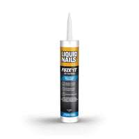 Liquid Nails Fuze-It All Surface High Strength Hybrid Adhesive Gray Adhesive 9 oz (Pack of 12)