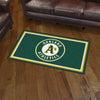 MLB - Oakland Athletics 3ft. x 5ft. Plush Area Rug