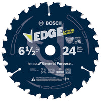 Bosch 6-1/2 in. D X 5/8 in. Carbide Circular Saw Blade 24 teeth 1 pk