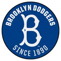 MLB - Los Angeles Dodgers Retro Collection Roundel Rug - 27in. Diameter - (1949 Brooklyn Dodgers)