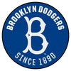 MLB - Los Angeles Dodgers Retro Collection Roundel Rug - 27in. Diameter - (1949 Brooklyn Dodgers)