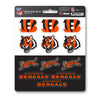 NFL - Cincinnati Bengals 12 Count Mini Decal Sticker Pack