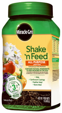 Miracle-Gro Shake 'N Feed Granules All Purpose Plant Food 1 lb (Pack of 6)