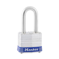 Master Lock 3-3/16 in. H X 1-9/16 in. W Laminated Steel Double Locking Padlock