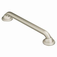 BRUSHED NICKEL 24" DESIGNER GRAB BAR