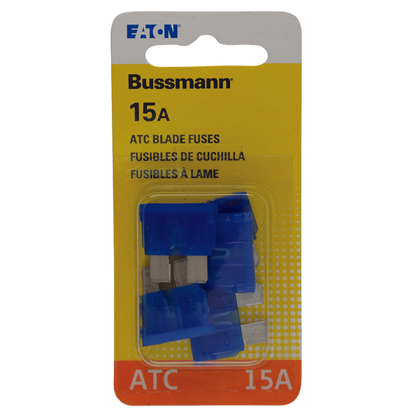 BK/ATC-15 Eaton Bussmann, FUSE, BLADE, 15A