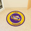 Louisiana State University Roundel Rug - 27in. Diameter