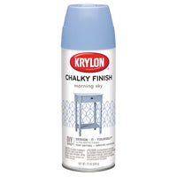 Krylon K04110000 12 Oz Morning Sky Chalky Finish Spray Paint (Pack of 6)