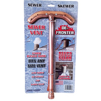 Sewer Skewer 17 in. L Copper Sewer Vent Defroster