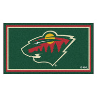 NHL - Minnesota Wild 3ft. x 5ft. Plush Area Rug