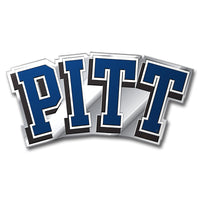 University of Pittsburgh Heavy Duty Aluminum Color Emblem