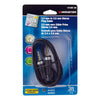 Monster Just Hook It Up 3 ft. L Stereo Plug Cable 3.5 mm