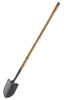 Flexrake 60 in. Carbon Steel Shovel Wood Handle