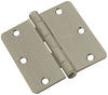 National Hardware 3 in. L Satin Nickel Door Hinge 1 pk - Deal of The Week