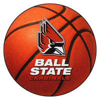 Ball State University Basketball Rug - 27in. Diameter