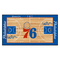 NBA - Philadelphia 76ers Court Runner Rug - 24in. x 44in.