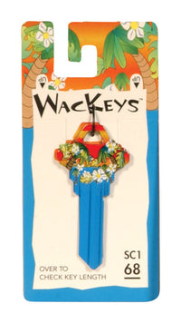 Hillman Wackey Hawaiian House/Office Universal Key Blank SC1/68 Single (Pack of 6).