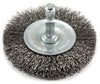 Forney 2-1/2 in. Crimped Wire Wheel Brush Metal 6000 rpm 1 pc