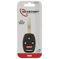 KeyStart Advanced Security Automotive FOB Key Blank HON016 Single For Honda