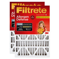 Filtrete 20 in. W X 25 in. H X 4 in. D Pleated 11 MERV Pleated Allergen Air Filter 2 pk