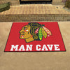 NHL - Chicago Blackhawks Man Cave Rug - 34 in. x 42.5 in.