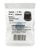 Shepherd Rubber Leg Tip Black Round 3/4 in. W 40 pk (Pack of 24)