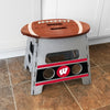 University of Wisconsin Folding Step Stool - 13in. Rise