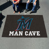 MLB - Miami Marlins Man Cave Rug - 5ft. x 8 ft.