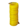 Amflo Yellow Nylon 200 PSI Recoil Air Hose 25 L ft. x 1/4 Dia. in.