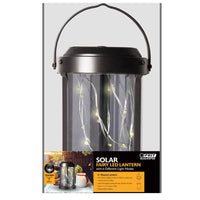 Feit Solar Fixtures 6.1 in. Solar Power Metal Round Hanging Pathway Light Bronze (Pack of 3)