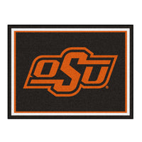 Oklahoma State University 8ft. x 10 ft. Plush Area Rug