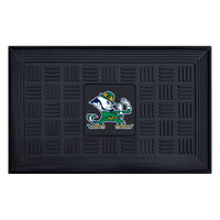 Notre Dame Leprechaun Heavy Duty Door Mat - 19.5in. x 31in.