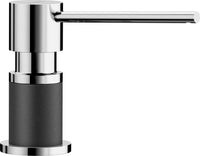 Lato Soap Dispenser - Chrome/Anthracite