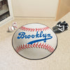 MLB - Los Angeles Dodgers Retro Collection Baseball Rug - 27in. Diameter - (1944 Brooklyn Dodgers)